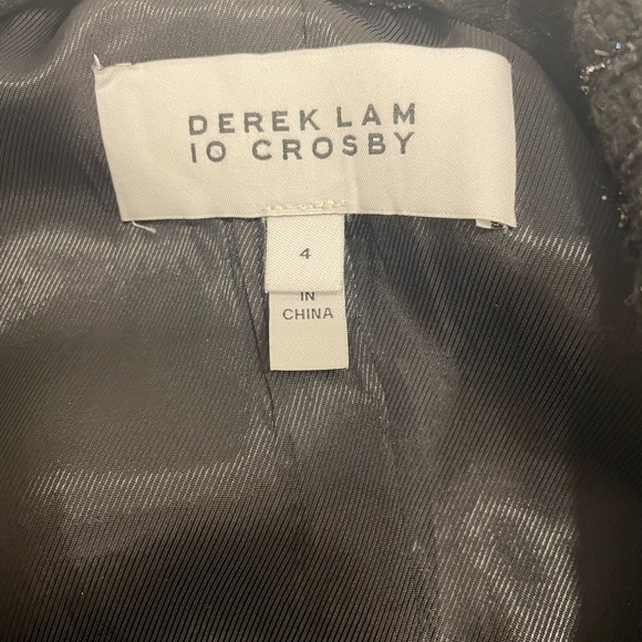 Derek Lam 10 Crosby Adelaide Fringe Bias Jacket - Picture 3 of 5